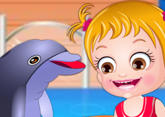 Baby Hazel Aprende Sobre os Golfinhos