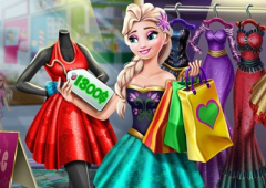 Comprando Roupa Com Elsa