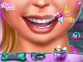 Cuide da língua da Super Barbie - screenshot 3