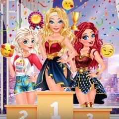 ELSA E BARBIE, JOGAR , JOGOS DE MENINA 