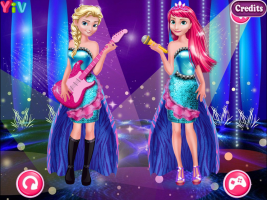 Elsa e Anna: Estrelas de Rock - screenshot 3