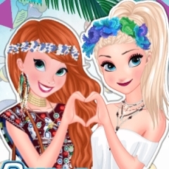 Jogo Elsa e Anna nos Festivais de Verão