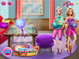 Elsa e Rapunzel Grávidas: Encontre os Presentes - screenshot 3