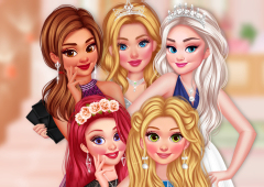 Festa de Coquetéis com 5 Princesas