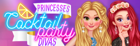 Festa de Coquetéis com 5 Princesas