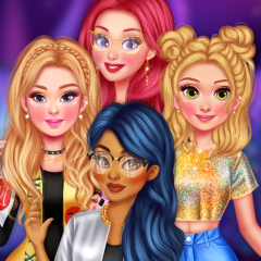 Jogo No palco com a Barbie e as Princesas da Disney