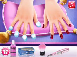 Jogos De Pintar Unhas Da Barbie