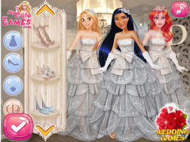 Pocahontas, Ariel e Rapunzel Viram Noivas - screenshot 2