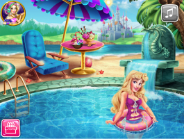 Princesa Aurora Na Piscina - screenshot 3