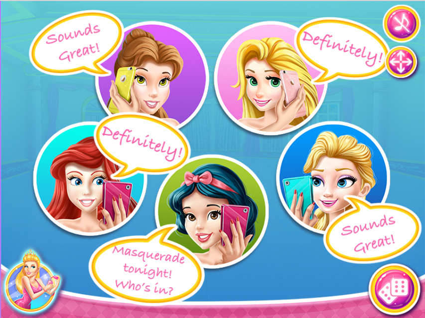 Jogos de Baile das Princesas Disney no Meninas Jogos