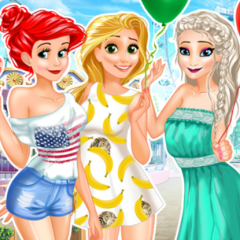 Jogo Princesas Disney: Festa de Verão