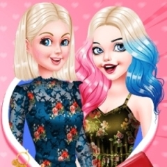 Jogos de Disputa de Moda da Barbie e Arlequina no Meninas Jogos