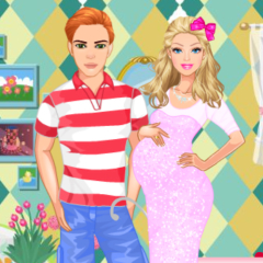 Jogo Vista a Barbie Gestante