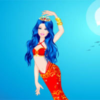 Barbie Vida de Sereia - jogos online de menina