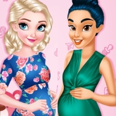 Guarda Roupa das Princesas Grávidas - jogos online de menina